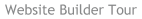 Website Builder Tour